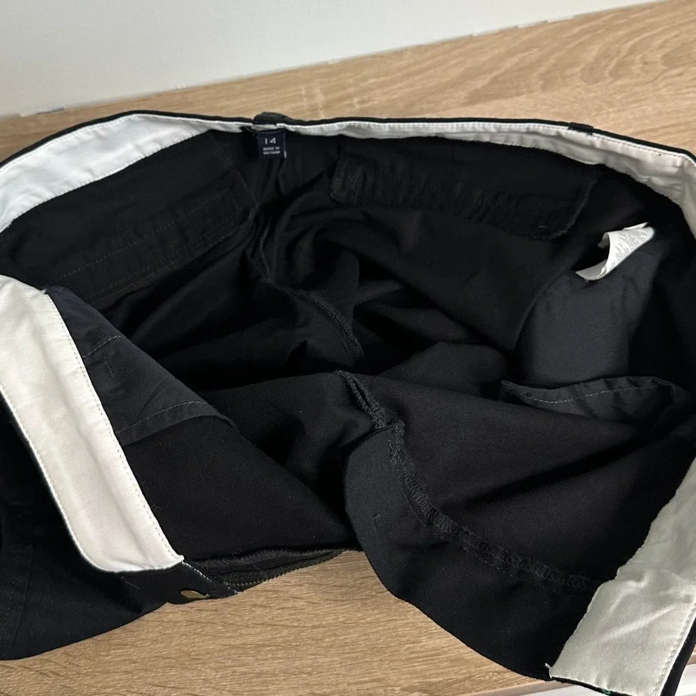 J.Crew Chino Shorts Womens 14 Black 5
